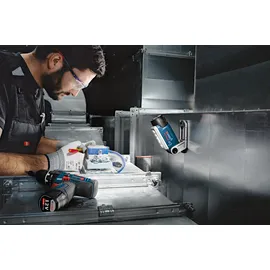 Bosch Akku-Lampe Aluminium blau ohne Akku