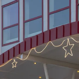 StarTrading System 24 LED Stern H: 60cm koppelbar ohne Trafo Weihnachtsstern