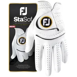 Footjoy StaSof Herrengolfhandschuh weiss