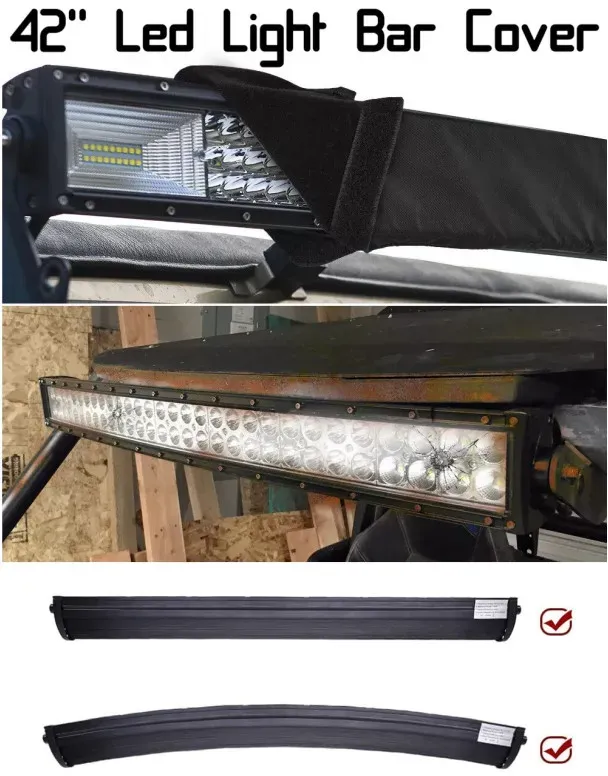 Universelle Schutzhülle für LED-Bar 107 cm (42 Zoll), schwarz