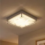 ESTO Muster 1x LED eckig silber