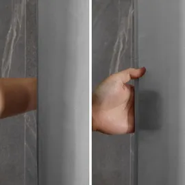 Furlinic Duschvorhang 150 x 180 cm polyester