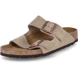 Birkenstock Arizona Weichbettung Veloursleder taupe 40