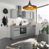 Stella Trading Winkelküche L-Form 220 cm grau