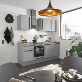 Stella Trading Winkelküche L-Form 220 cm grau