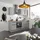 Stella Trading Winkelküche L-Form 220 cm grau