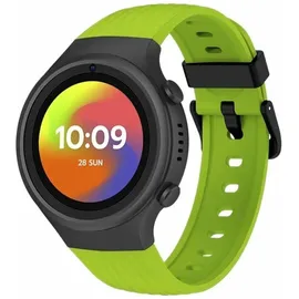 SPC Smartee 4G Junior BT 47 mm Kunststoffgehäuse schwarz Dual-Armband Grün/Schwarz M