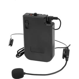 Omnitronic WAMS-10BT2 MK2 Taschensender inkl. Kopfbügelmikrofon 865MHz