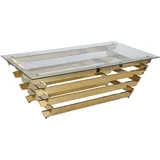 SalesFever Kaida Gold Edelstahl 130 x 70 x 19 cm