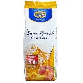 open food KRÜGER Eistee Pfirsich Getränkepulver 1,0 kg