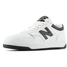 New Balance BB480 Herren White/Black 39