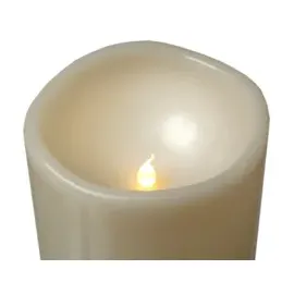 MARELIDA XXL LED Kerze 20 cm 12,5 cm creme