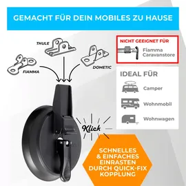 GRAFT Saugnapf Markisenhalter 2er-Pack