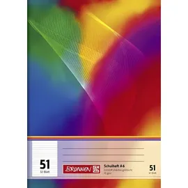 Brunnen Schulheft A6 Lineatur 51 32 Blatt