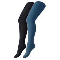 CAMANO Strumpfhose 2er Pack ca-soft in gray blue 86/92