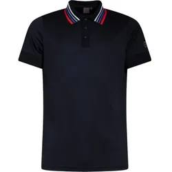 Cross Polo Stripe navyrot - S