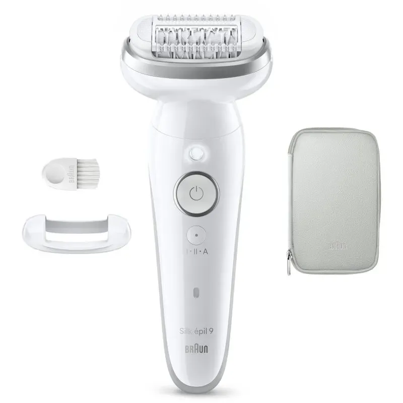Braun Silk-épil 9 9-011 Epilierer mit voll flexiblem Kopf für die Nass- und Trockenrasur 1 St.