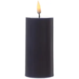 Deluxe Homeart Mia Deluxe LED Stumpenkerze 10 cm blau