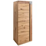 Massivmoebel24 Highboard 53 x 142 x 45 cm Wildeiche / Zerreiche geölt / Beige