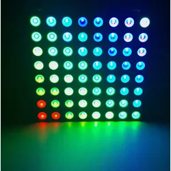 RGB LED Matrix 8x8 mit 5mm LEDs - gemeinsame Anode