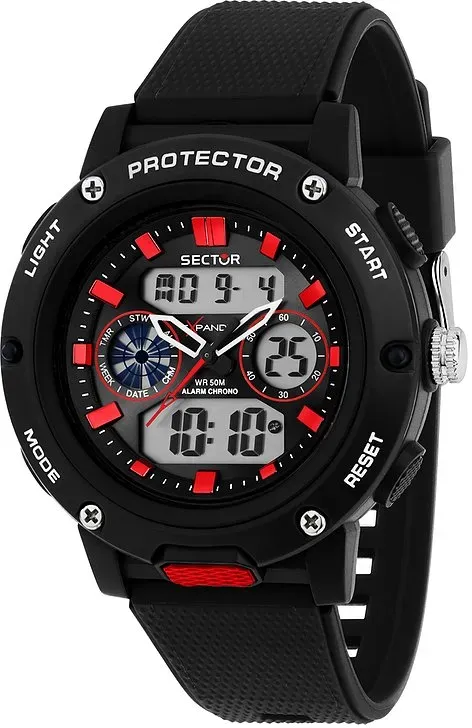 Sector Herrenuhr Ex-44 R3251292002 - schwarz