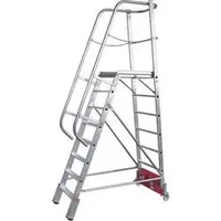 Krause Vario kompakt Podestleiter 8 Stufen 833037