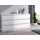 roe furniture Kommode 140 x 77 x 38 cm Weiß matt