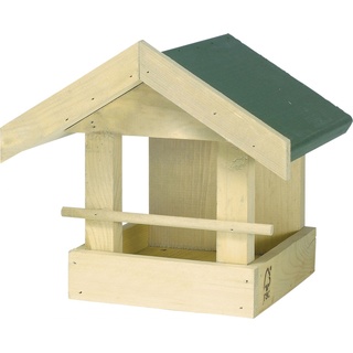 Wildlife Futterhaus Memphis grün/Natur, Holz, 100% FSC