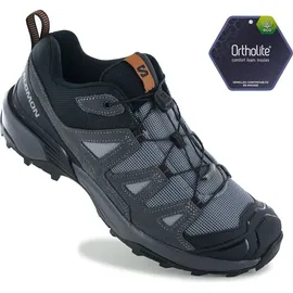 Salomon X Ultra 360 Leather Herren Sharkskin/Asphalt/Caramel Cafe 43 1/3