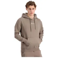 Alpha Industries Organics EMB Hoody Kapuzensweat für Herren Organic Brown