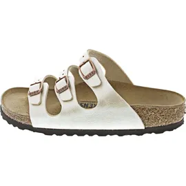 Birkenstock Damen Pantolette Florida Graceful schmal Beige, 37 - 37