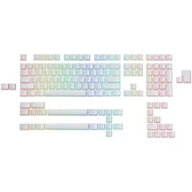 Glorious PC Gaming Race Glorious Gaming 145x Aura Keycaps V2 - PBT Pudding Keycaps, RGB-freundlich, PBT-Material für höhere Haltbarkeit & satten Sound, passt auf jeden MX-Style-Schaft - Amerikanische QWERTY-Belegung