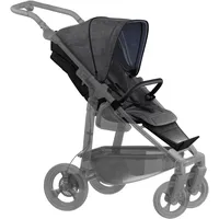 TFK XXL Sportsitz-Einhang Mono Pro Premium Grau, Grau