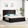 vidaXL Ottoman-Bett 200 x 200 cm Schwarz