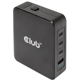 Club 3D Reise Ladegerät 140W GAN, PPS, Power Delivery (PD) 3.1