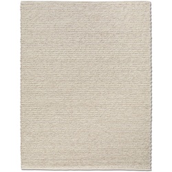 Allgäuer Teppichmanufaktur Webteppich Alpina Look 250 x 350 cm Schurwolle Beige Creme