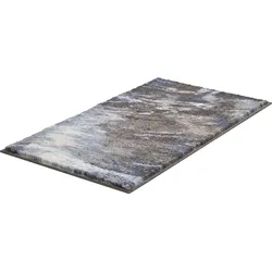 Badematte GRUND "Magma", grau (taupe), H:20mm, Polyacryl, Badematten, Badematte in abstraktem Design