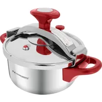 Rosenberger Schnellkochtopf 5L Antihaft Induktion, Pfanne + Kochtopf, Grau