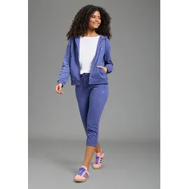 Ocean Sportswear Freizeitanzug OCEAN SPORTSWEAR, Damen, Gr. 40, blau (nachtblau), angeraute Sweatware, Obermaterial: 60% Baumwolle, 40% Polyester.