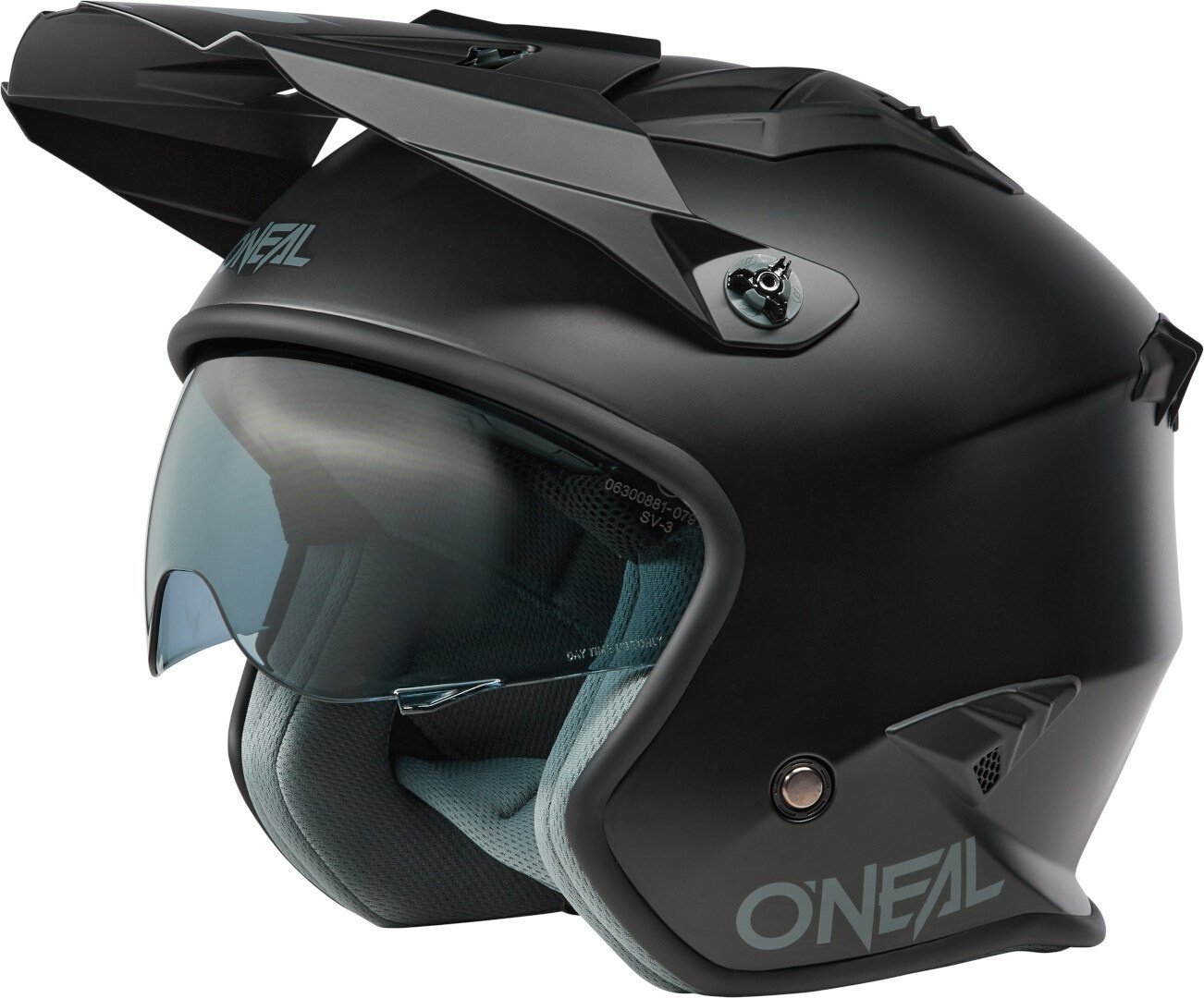 Oneal Volt Solid Proefhelm, zwart, L Voorman