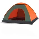 Meleg Otthon Zelt 2 Personen Wasserdicht,Outdoor Camping Tent,Pop Up Zelt Automatisches für Angeln, Reisen,Familie, Strand