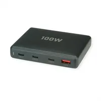 Value USB Charger (100 W), USB Ladegerät, Schwarz