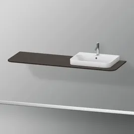 Duravit Happy D.2 Plus 160x55cm, m 1 AS, Beck. re, Nussb geb.