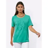 CREATION L Shirt in blaugrün | Gr.: 36