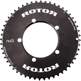 Rotor Bike Components Noq 110 Bcd Außen Kettenblatt 53 Zähne Schwarz