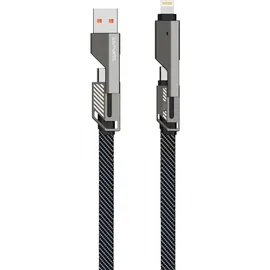 4smarts USB-C auf Apple Lightning 1,5 m Grau
