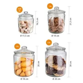APS CLASSIC 21,5 cm hoch transparent 2,0 l, 1 St.
