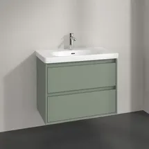 Villeroy & Boch Waschtischunterschrank 2 Auszüge 77,2 x 59,6 x 43,9 cm Soft Green