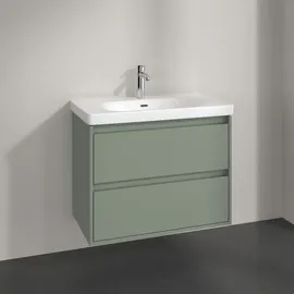 Villeroy & Boch Waschtischunterschrank 2 Auszüge 77,2 x 59,6 x 43,9 cm Soft Green