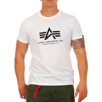 Alpha Industries Basic T-Shirt white M